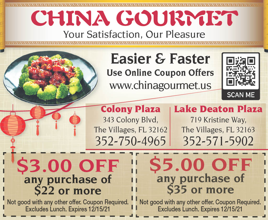 China Gourmet, FL == [Party Catering]